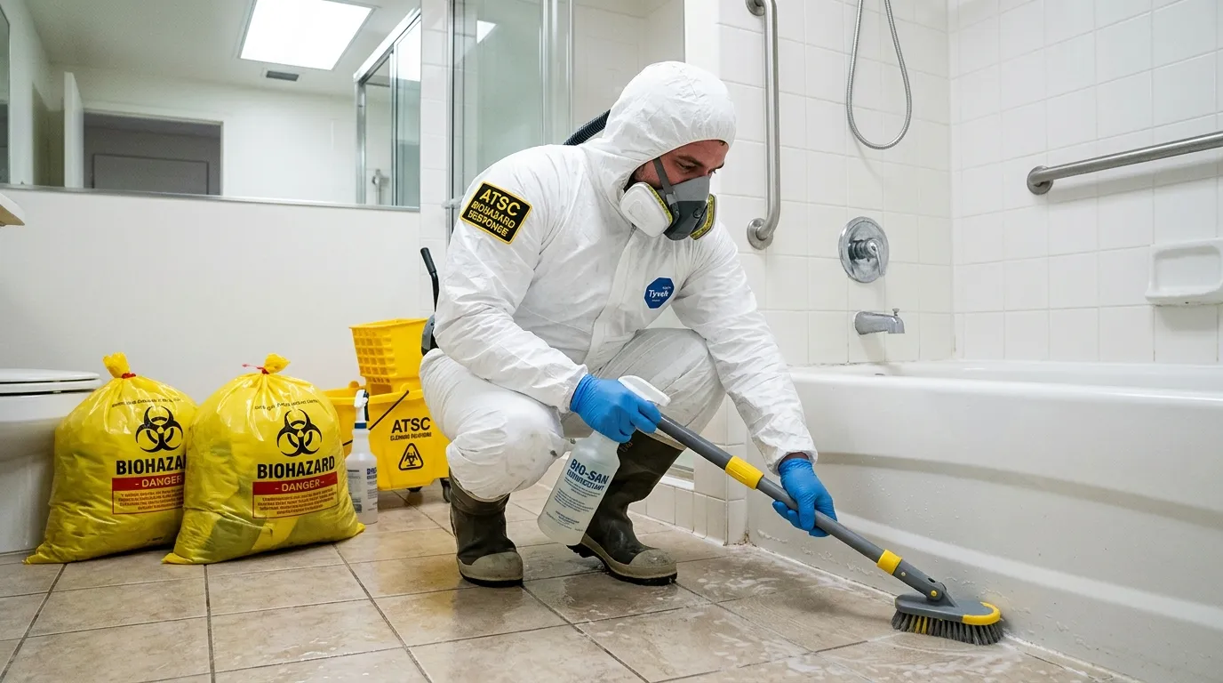 Decontamination equipment deployed for Blood Cleanup in Roanoke Rapids